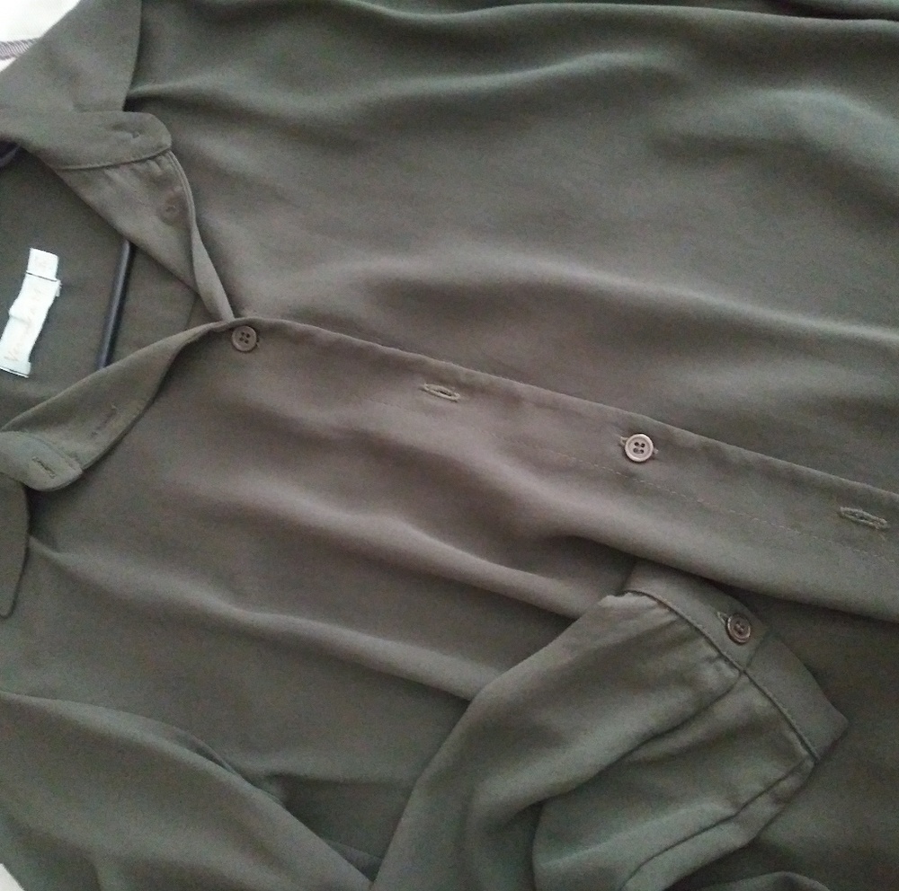 Long sleeve blouse
